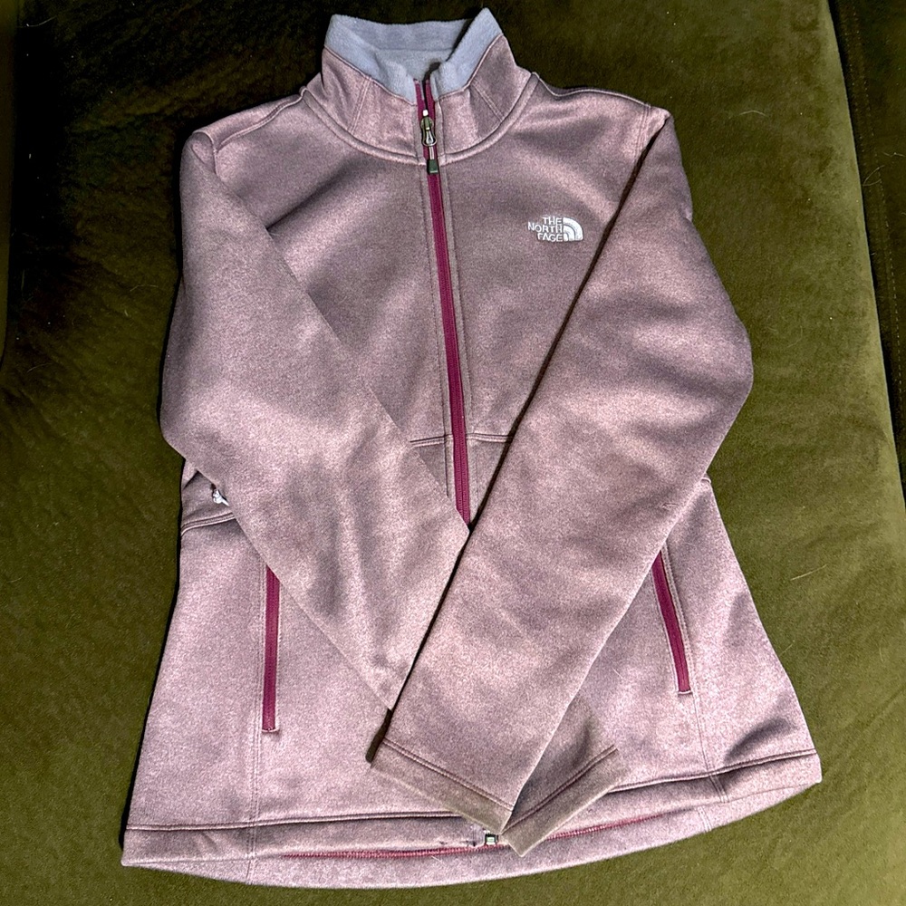 Women’s Northface Zip Up Jacket Size Medium Purple